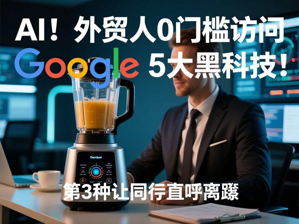 详细阅读:AI破壁!外贸人0门槛访问谷歌的5大黑科技,第3种让同行直呼离谱 AI破壁!外贸人0门槛访问谷歌的5大黑科技,第3种让同行直呼离谱