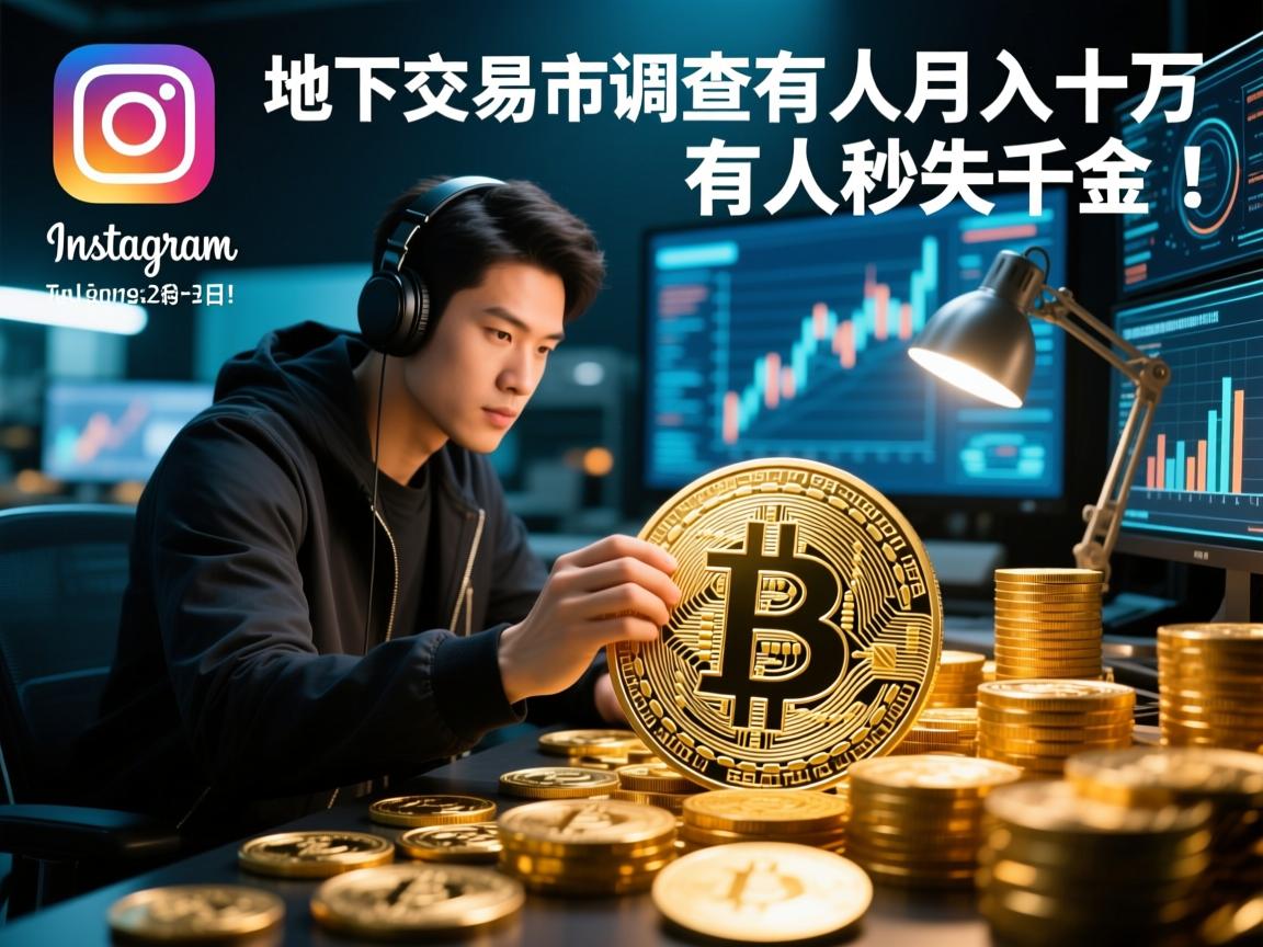 Instagram账号地下交易市场调查，有人月入十万，有人秒失千金！