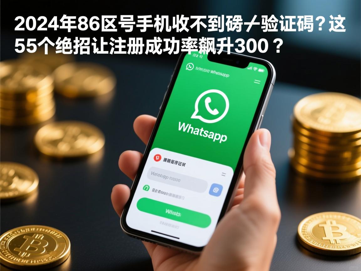 2024年86区号手机收不到WhatsApp验证码?这5个绝招让注册成功率飙升300%