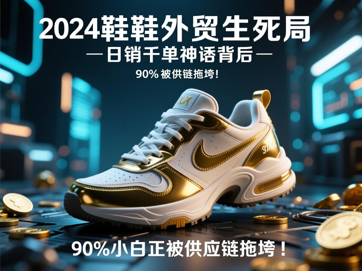 2024鞋类外贸生死局，日销千单神话背后，90%小白正被供应链拖垮！