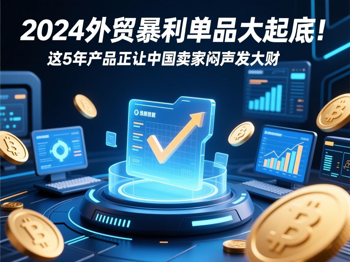 2024外贸暴利单品大起底！这5类产品正让中国卖家闷声发大财