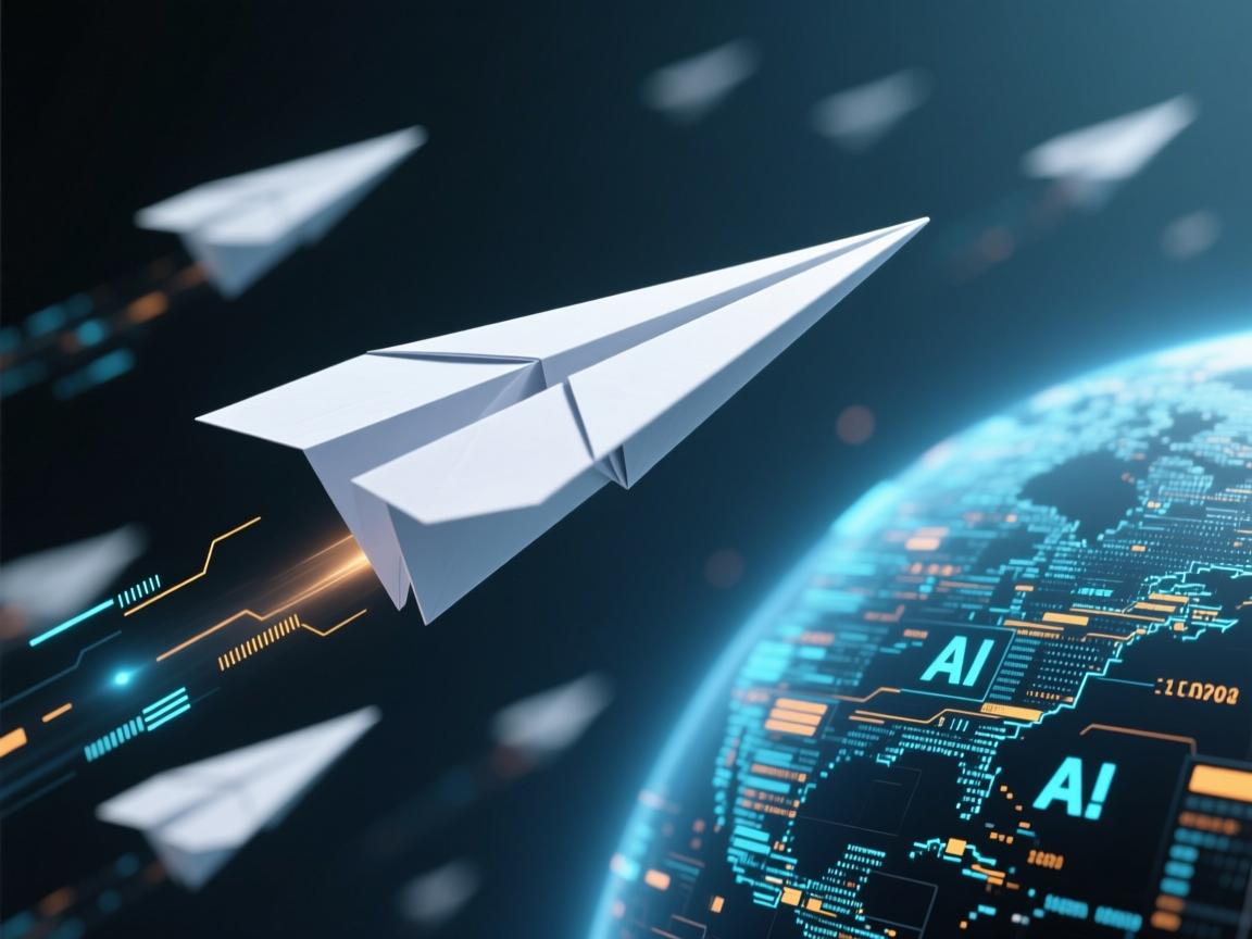 纸飞机腾空之谜，AI解码童年神技背后的空气动力学黑科技！