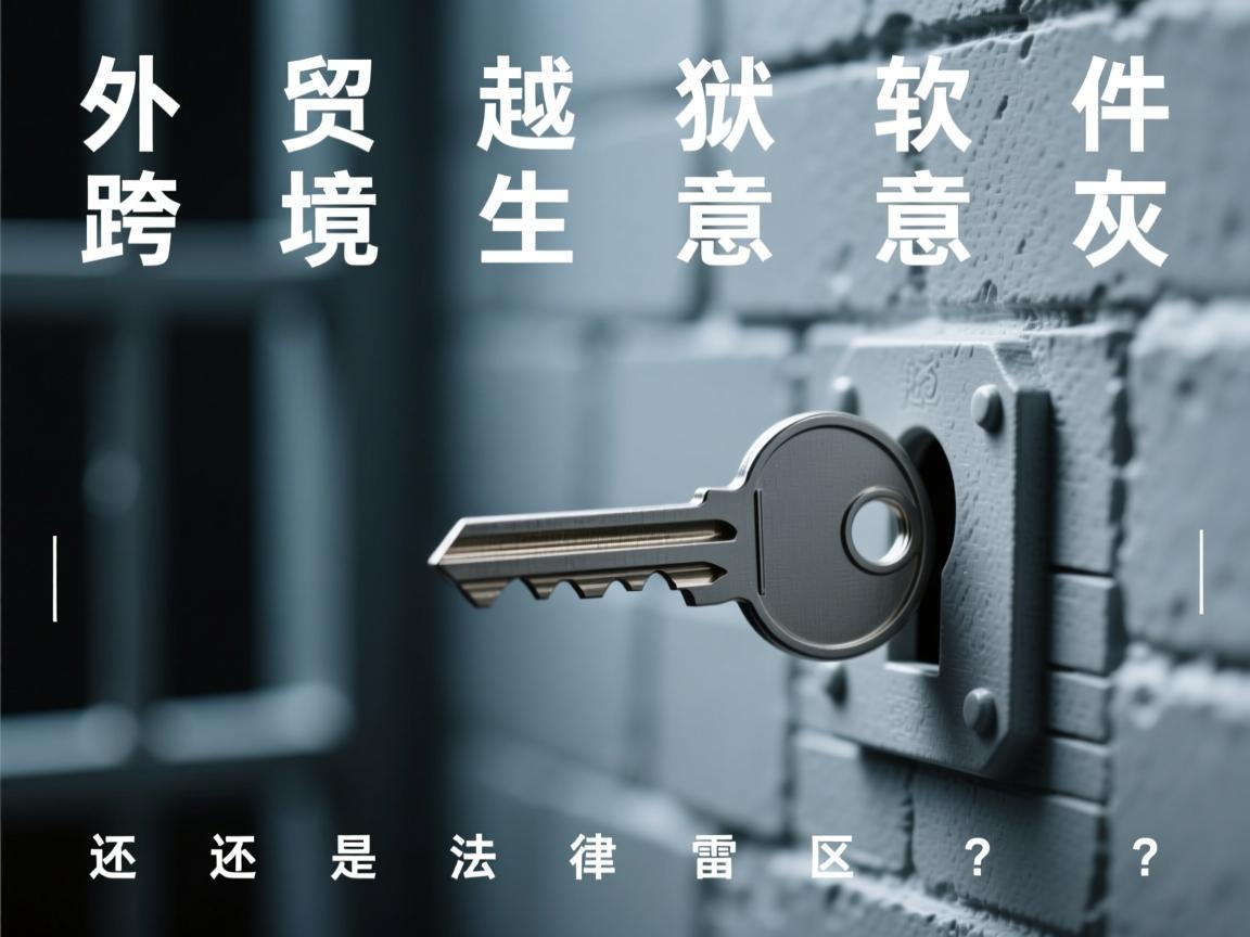 外贸越狱软件，跨境生意的灰色钥匙还是法律雷区？