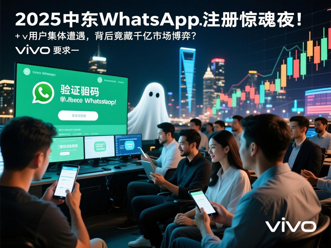 2025中东WhatsApp注册惊魂夜!VIVO用户集体遭遇幽灵验证码,背后竟藏千亿市场博弈?
