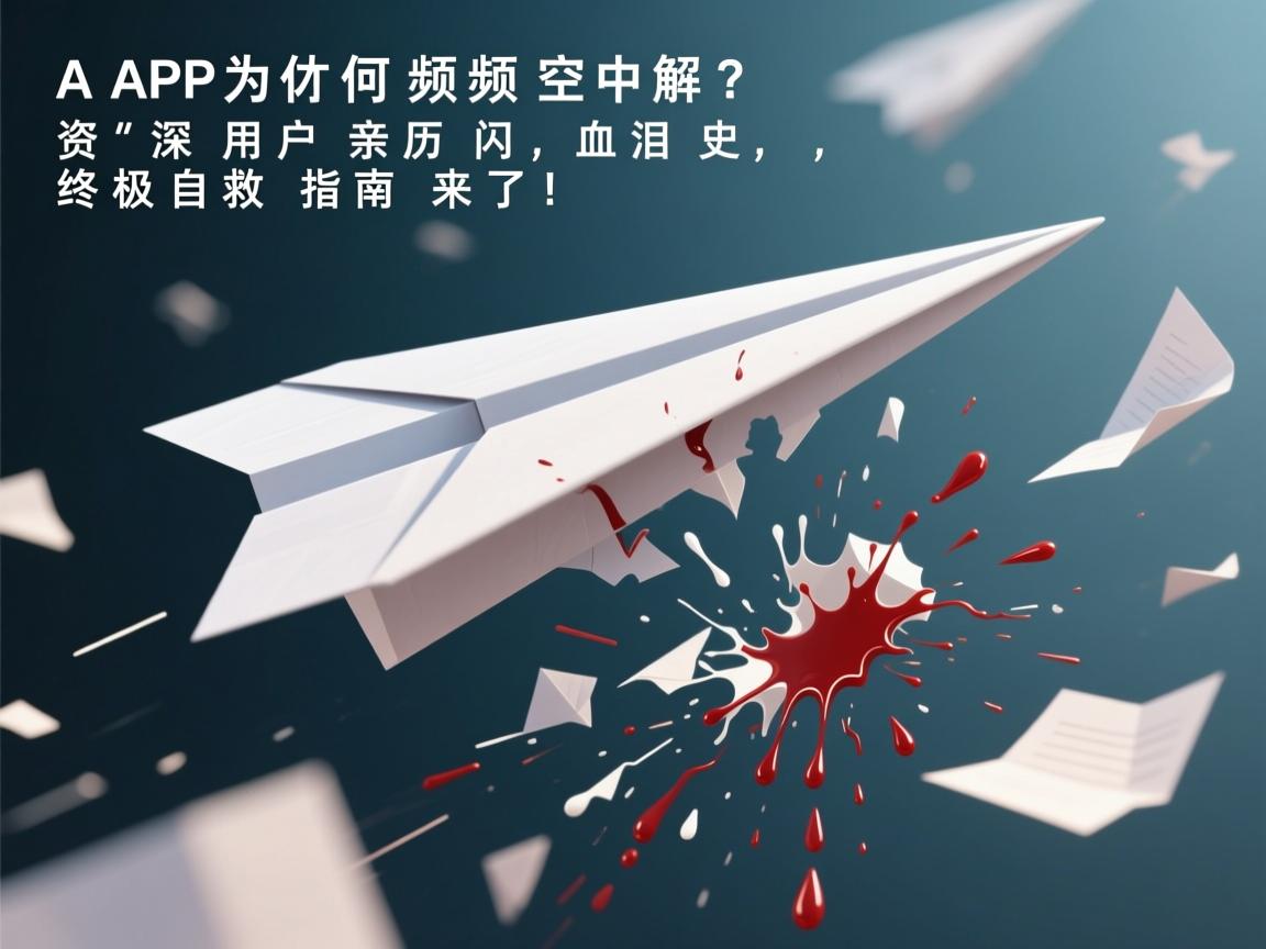 纸飞机APP为何频频空中解体？资深用户亲历闪退血泪史，终极自救指南来了！