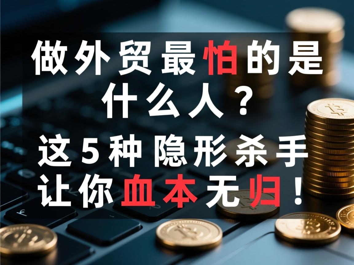 做外贸最怕的是什么人？这5种隐形杀手让你血本无归！