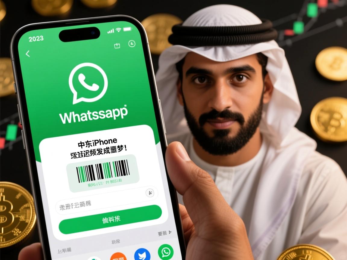2023中东iPhone用户惊魂记，WhatsApp注册验证码神秘蒸发，短信延迟频发成噩梦！