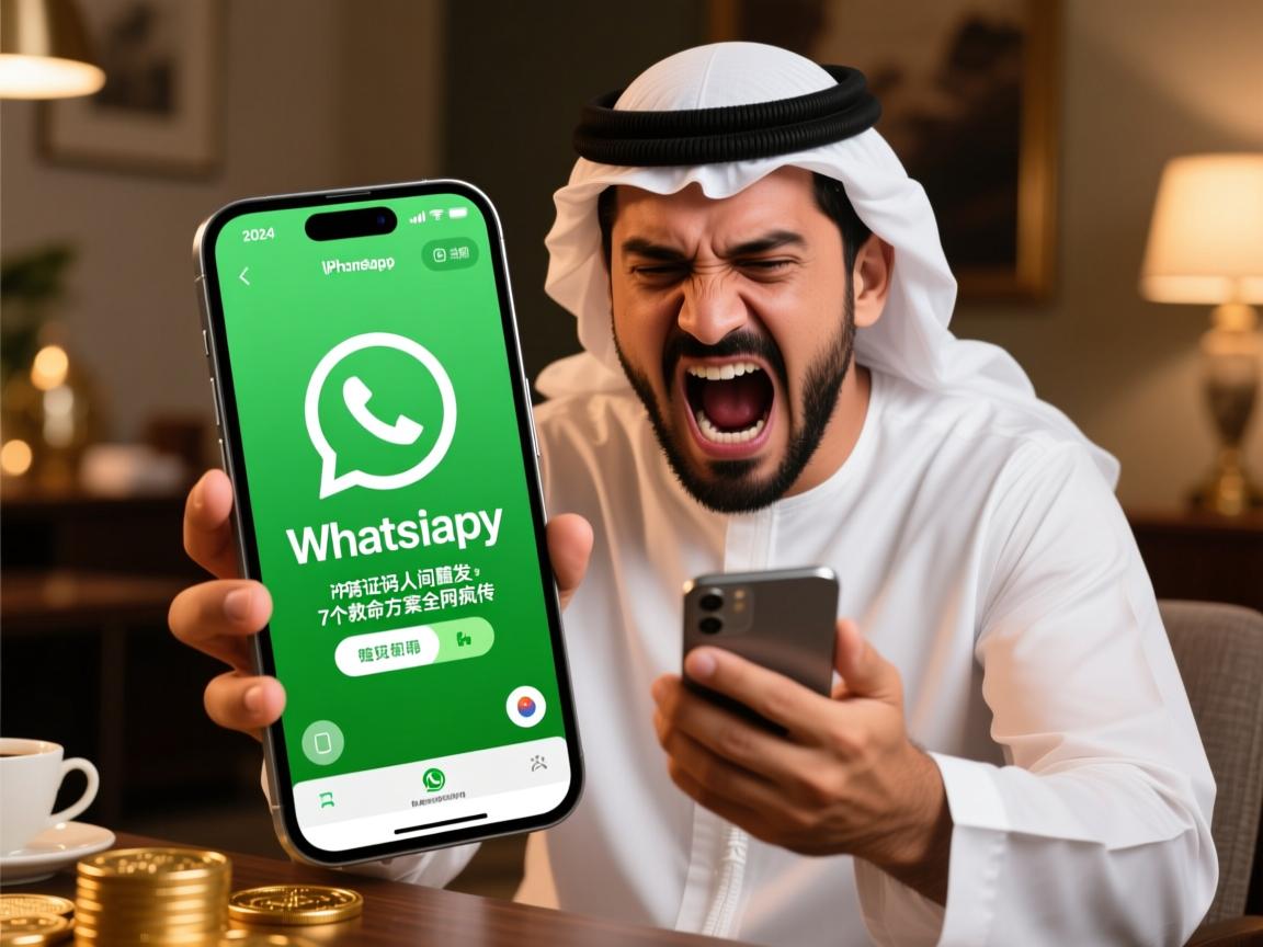 2024中东iPhone用户暴怒!WhatsApp验证码人间蒸发,这7个救命方案全网疯传