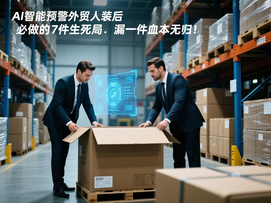 详细阅读:AI智能预警!外贸人装柜后必做的7件生死局,漏一件血本无归! AI智能预警!外贸人装柜后必做的7件生死局,漏一件血本无归!