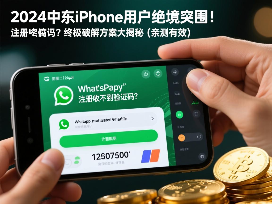 2024中东iPhone用户绝境突围!WhatsApp注册收不到验证码?终极破解方案大揭秘(亲测有效)