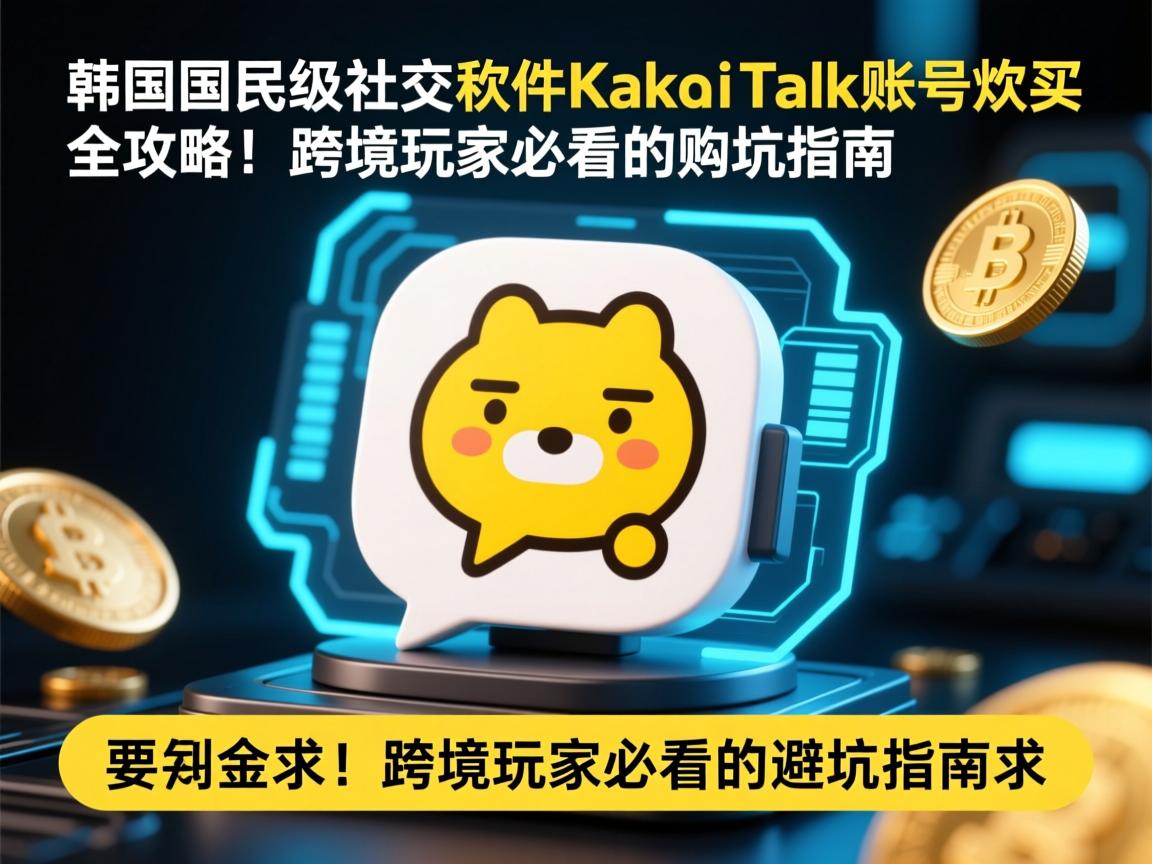 韩国国民级社交软件KakaoTalk账号购买全攻略！跨境玩家必看的避坑指南