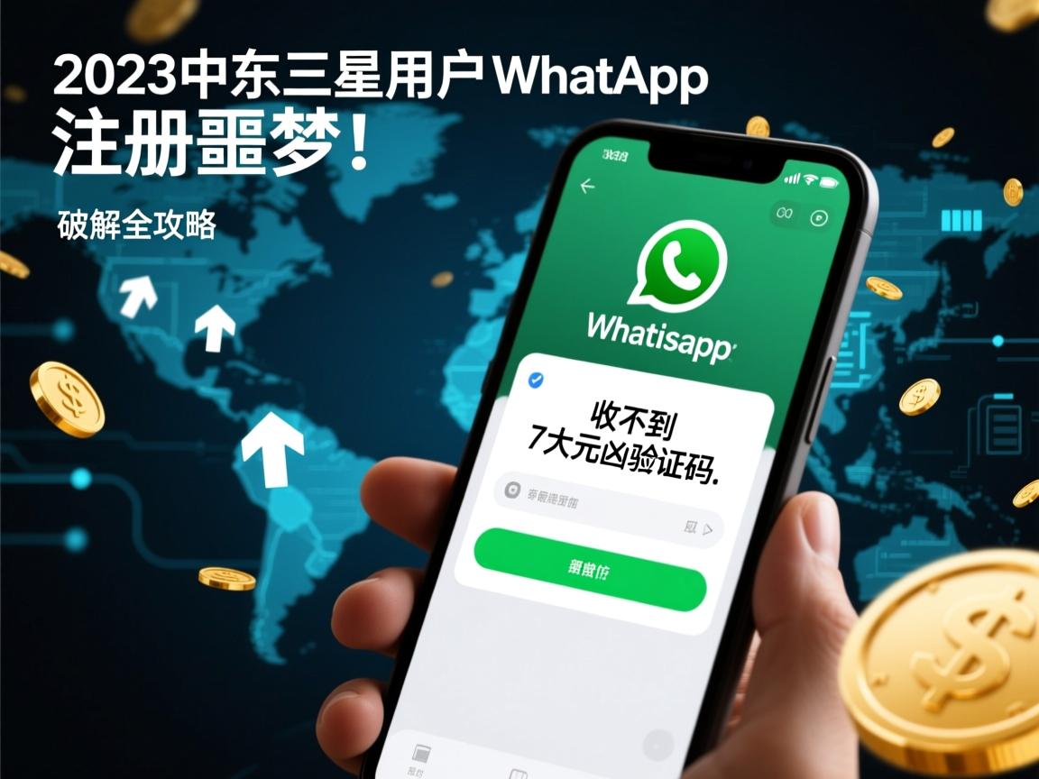 2023中东三星用户WhatsApp注册噩梦!收不到验证码的7大元凶及破解全攻略