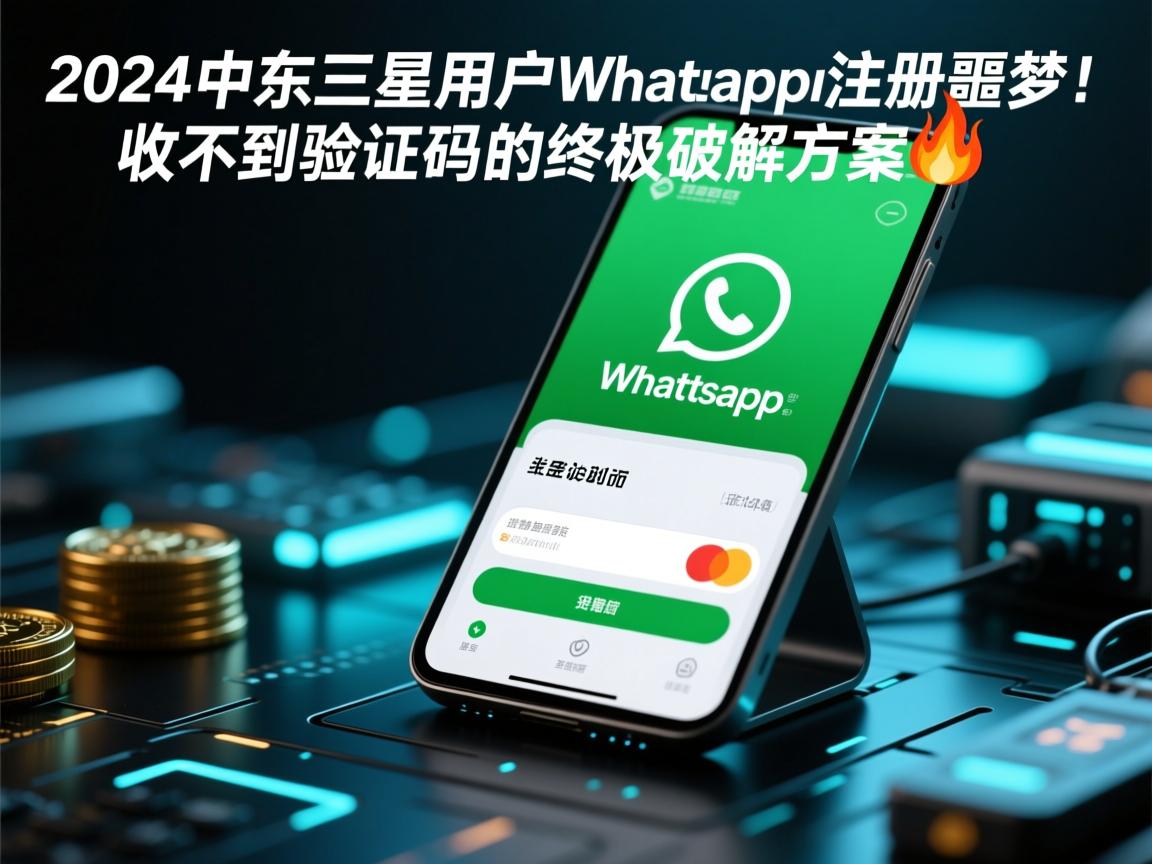 2024中东三星用户WhatsApp注册噩梦!收不到验证码的终极破解方案🔥