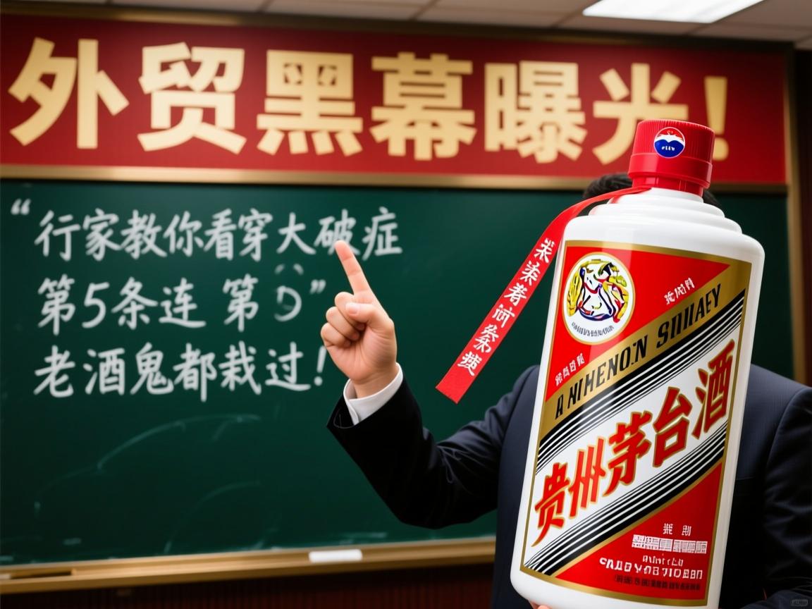 外贸茅台黑幕曝光!行家教你看穿9大破绽,第5条连老酒鬼都栽过