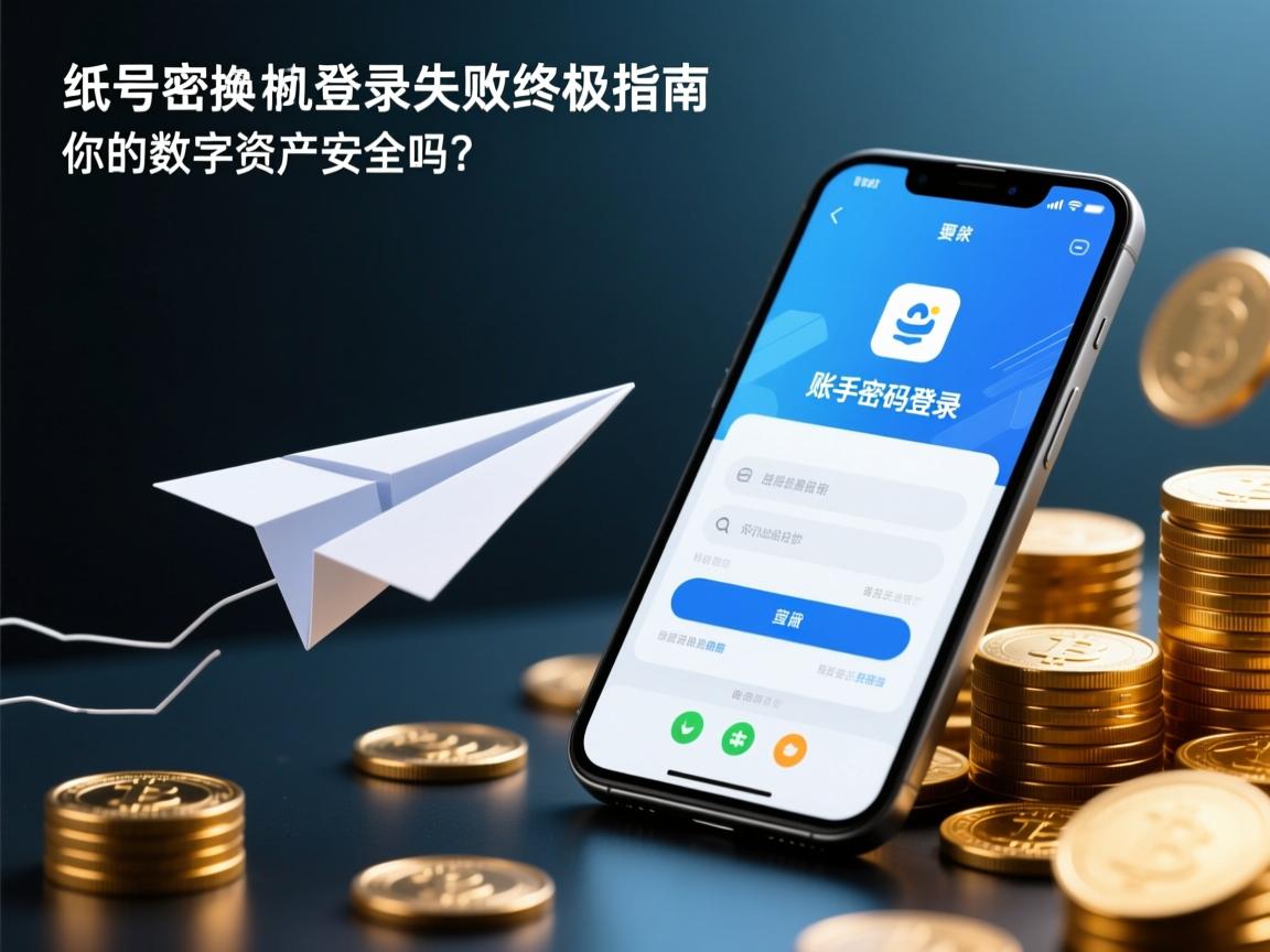 纸飞机账号密码登录与换手机登录失败终极指南，你的数字资产安全吗？