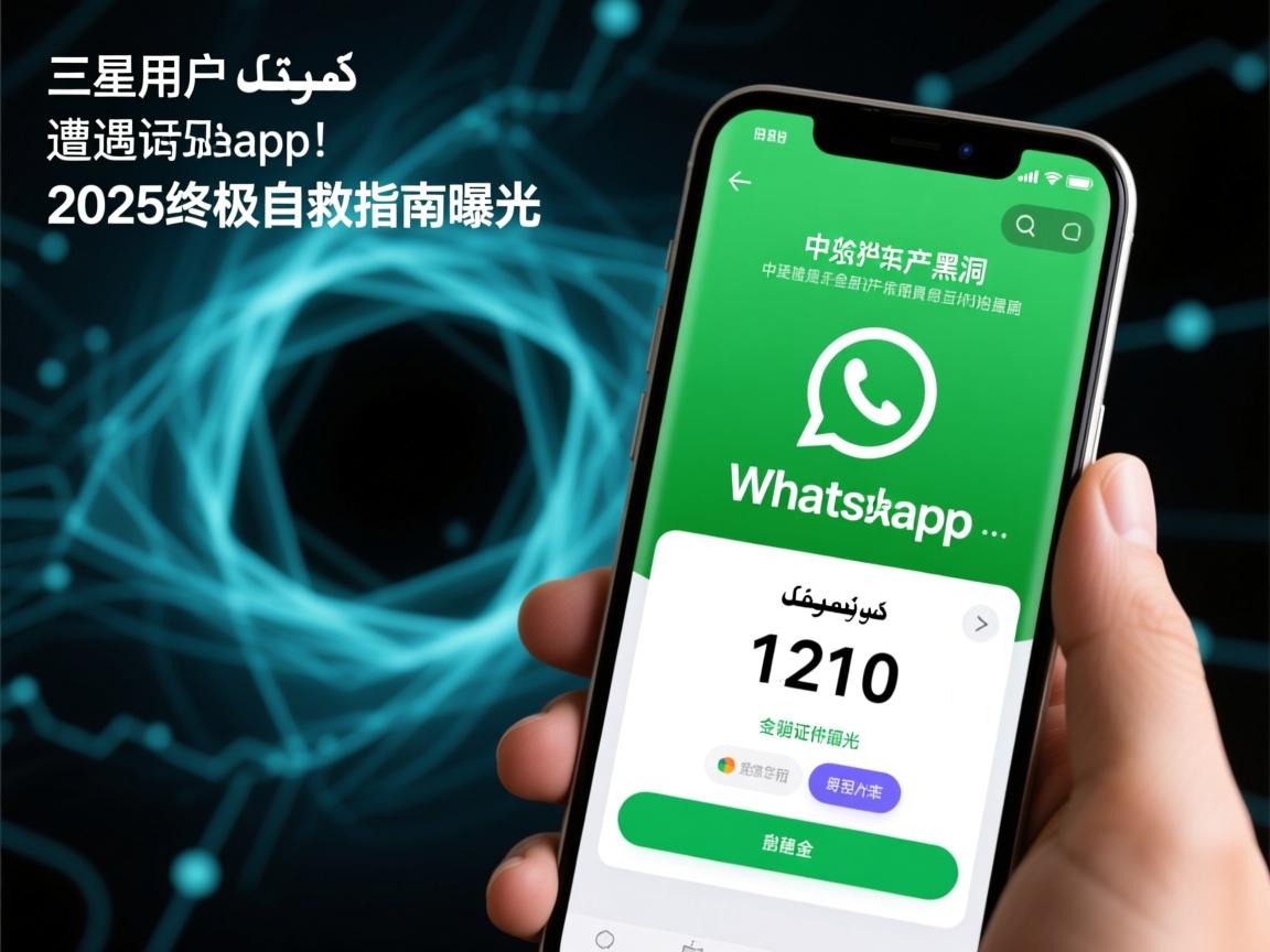三星用户在中东遭遇WhatsApp验证码黑洞！2025终极自救指南曝光