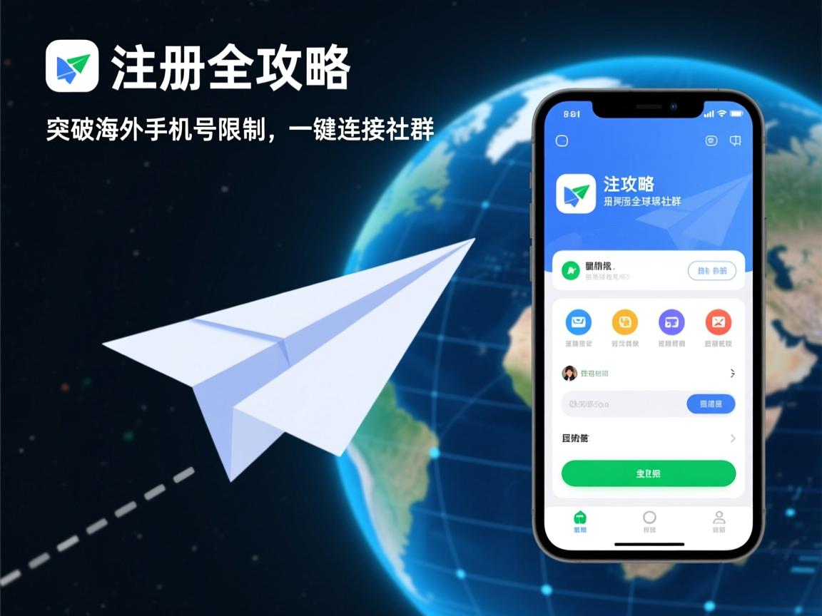 纸飞机App注册全攻略，突破海外手机号限制，一键连接全球社群