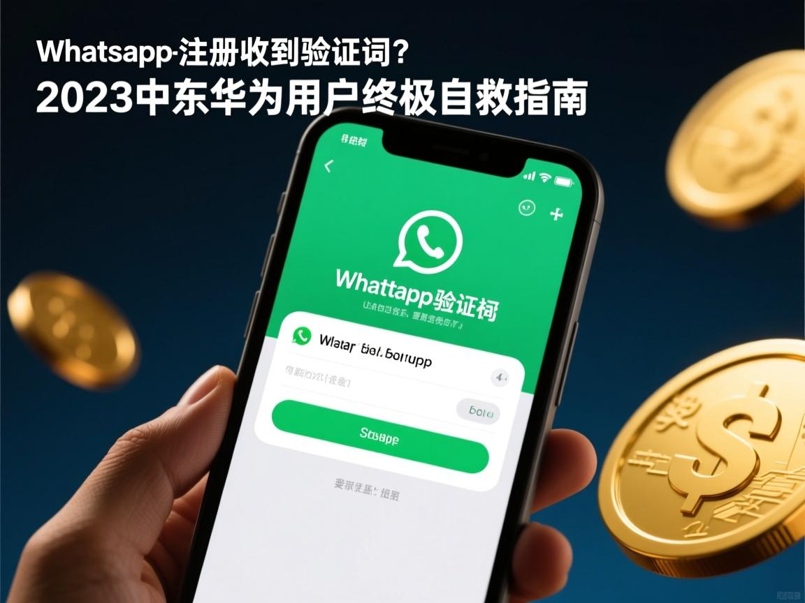 WhatsApp注册收不到验证码?2023中东华为用户终极自救指南