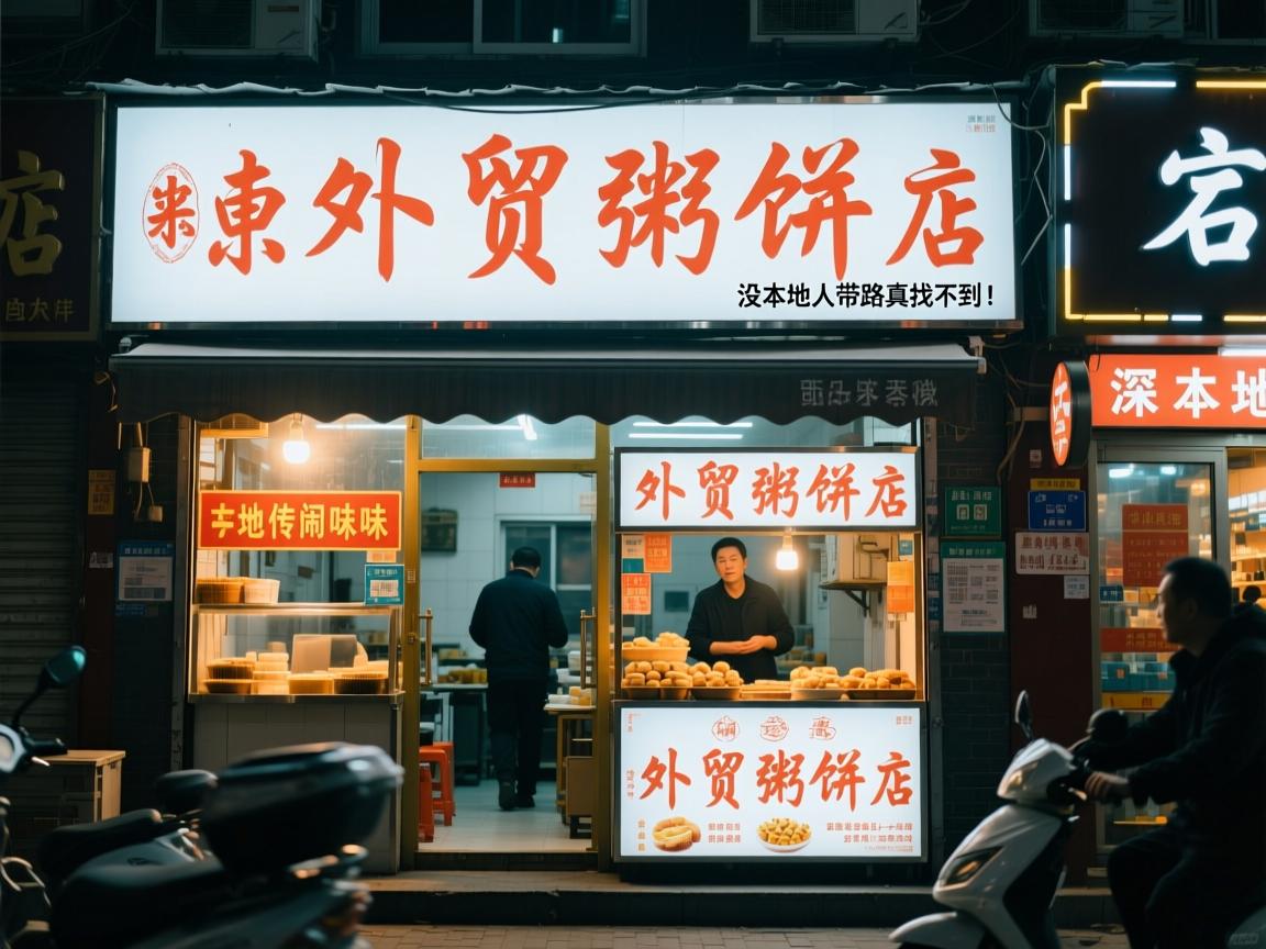 定州外贸粥饼店，深藏闹市的传奇味道，没本地人带路真找不到！