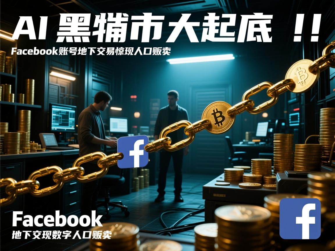 AI黑市大起底，Facebook账号地下交易链惊现数字人口贩卖