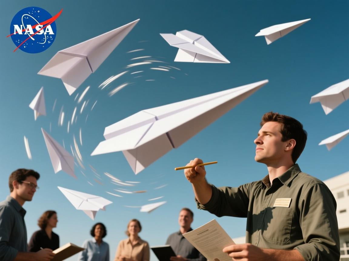 纸飞机空中疯狂打滚?NASA工程师亲授,90%的人输在这毫米级误差!