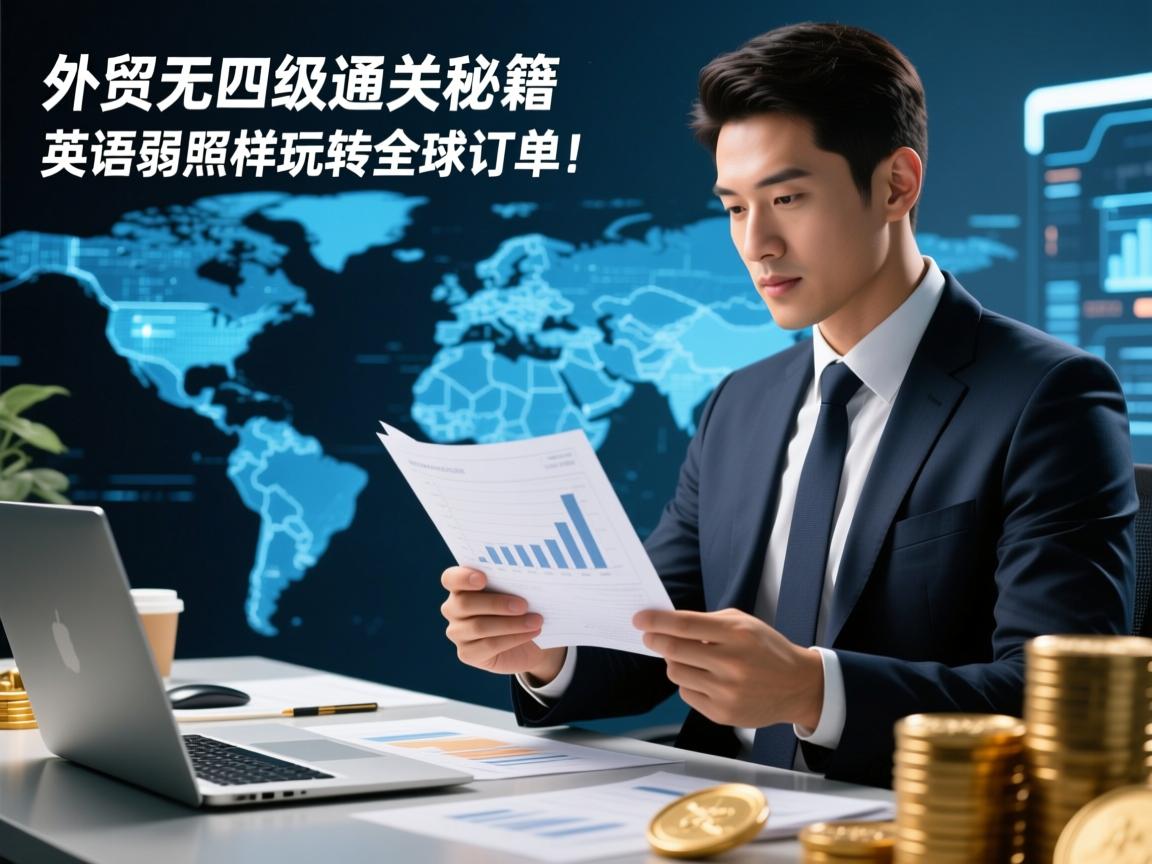 外贸无四级通关秘籍,英语弱照样玩转全球订单!