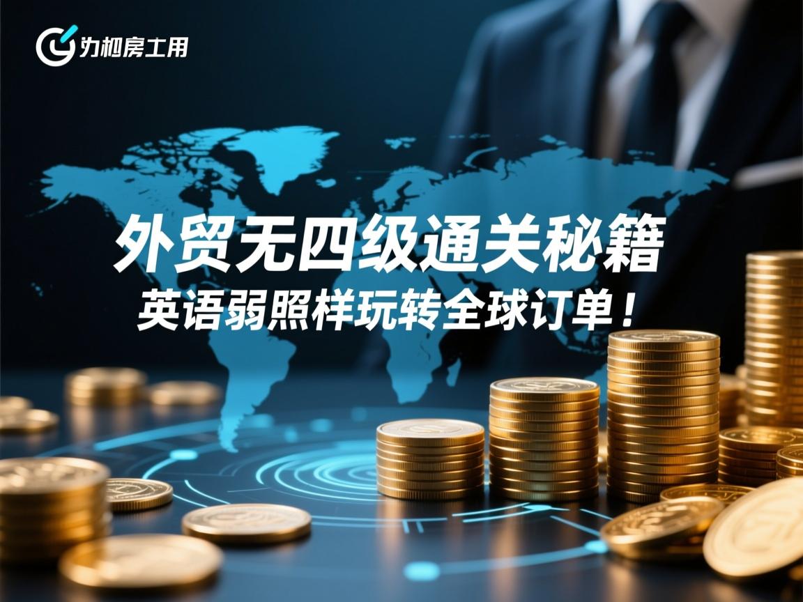 外贸无四级通关秘籍,英语弱照样玩转全球订单!