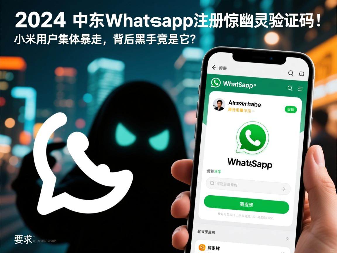 2024中东WhatsApp注册惊现幽灵验证码!小米用户集体暴走,背后黑手竟是它?