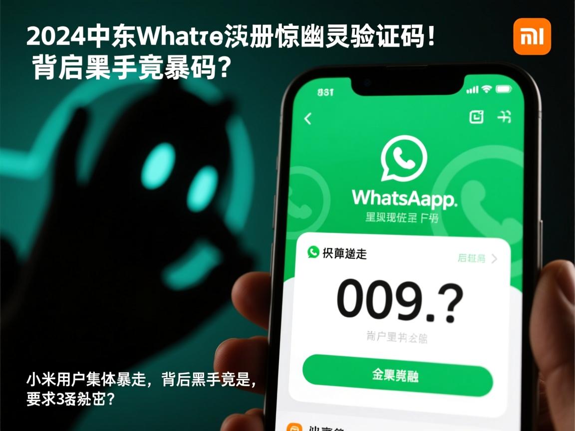2024中东WhatsApp注册惊现幽灵验证码!小米用户集体暴走,背后黑手竟是它?