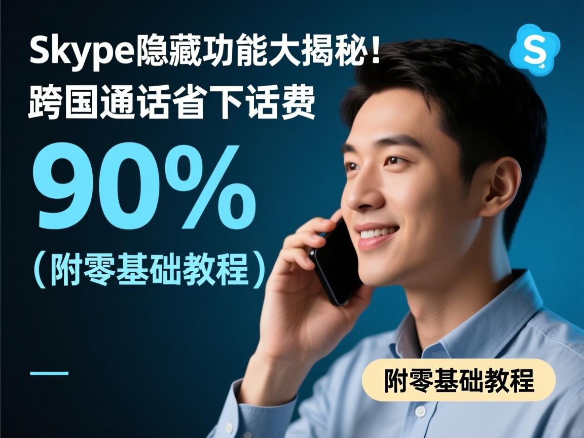 Skype隐藏功能大揭秘!跨国通话省下90%话费的终极指南(附零基础教程)