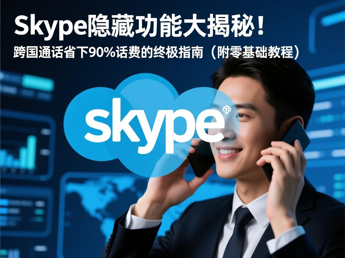 Skype隐藏功能大揭秘!跨国通话省下90%话费的终极指南(附零基础教程)