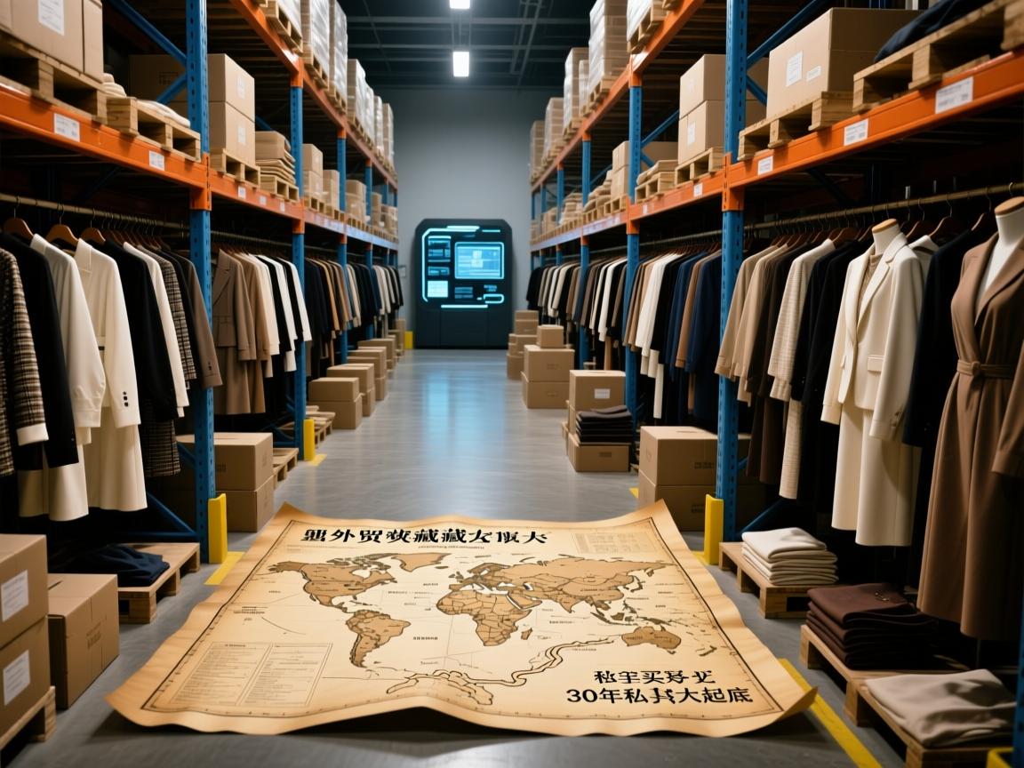 即墨外贸女装藏宝图曝光！30年买手私藏仓库大起底