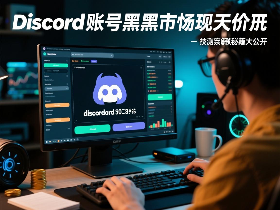 Discord账号黑市惊现天价交易!技术宅亲测解封秘籍大公开