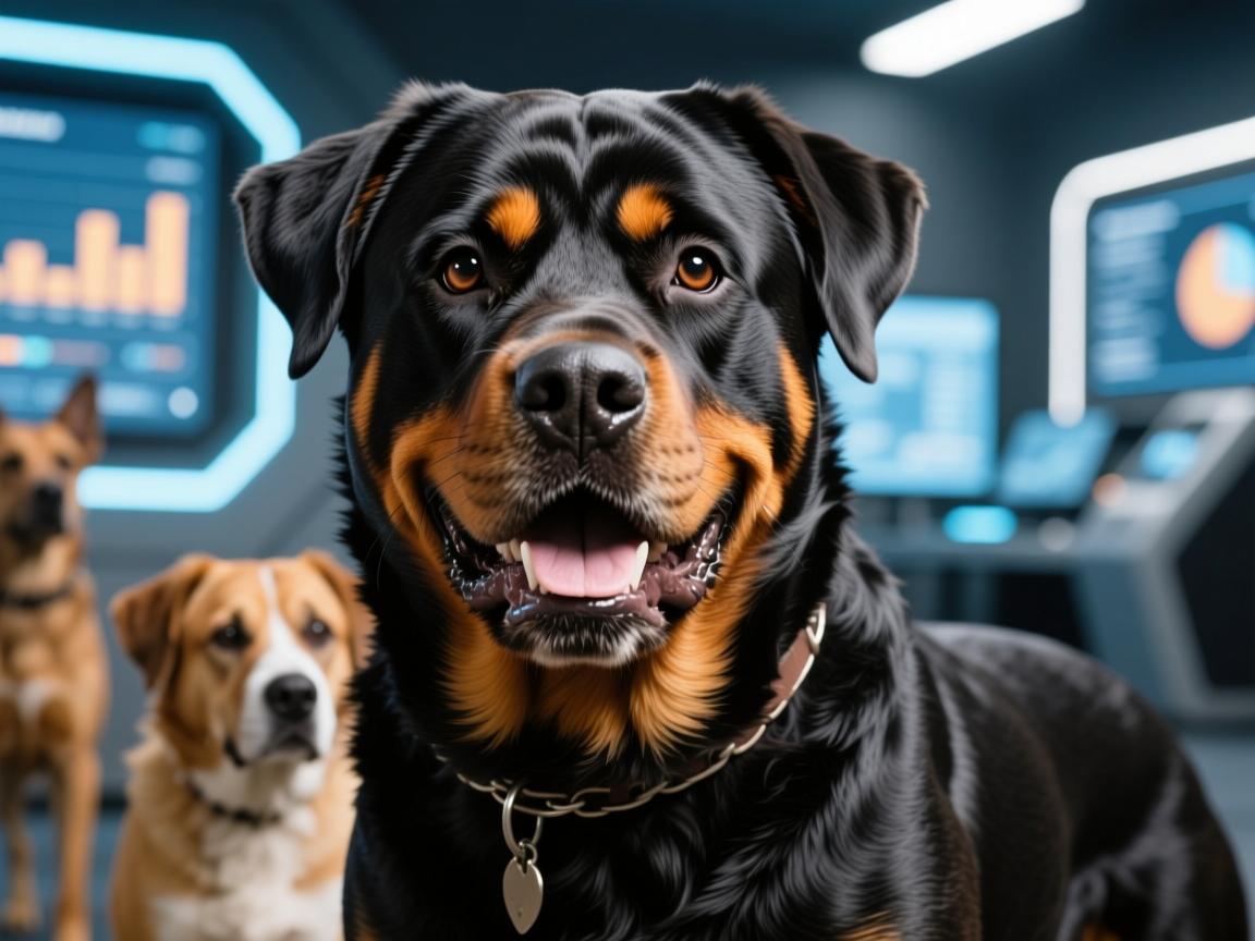 罗威纳犬饲养全攻略,从猛犬到暖男的蜕变秘籍