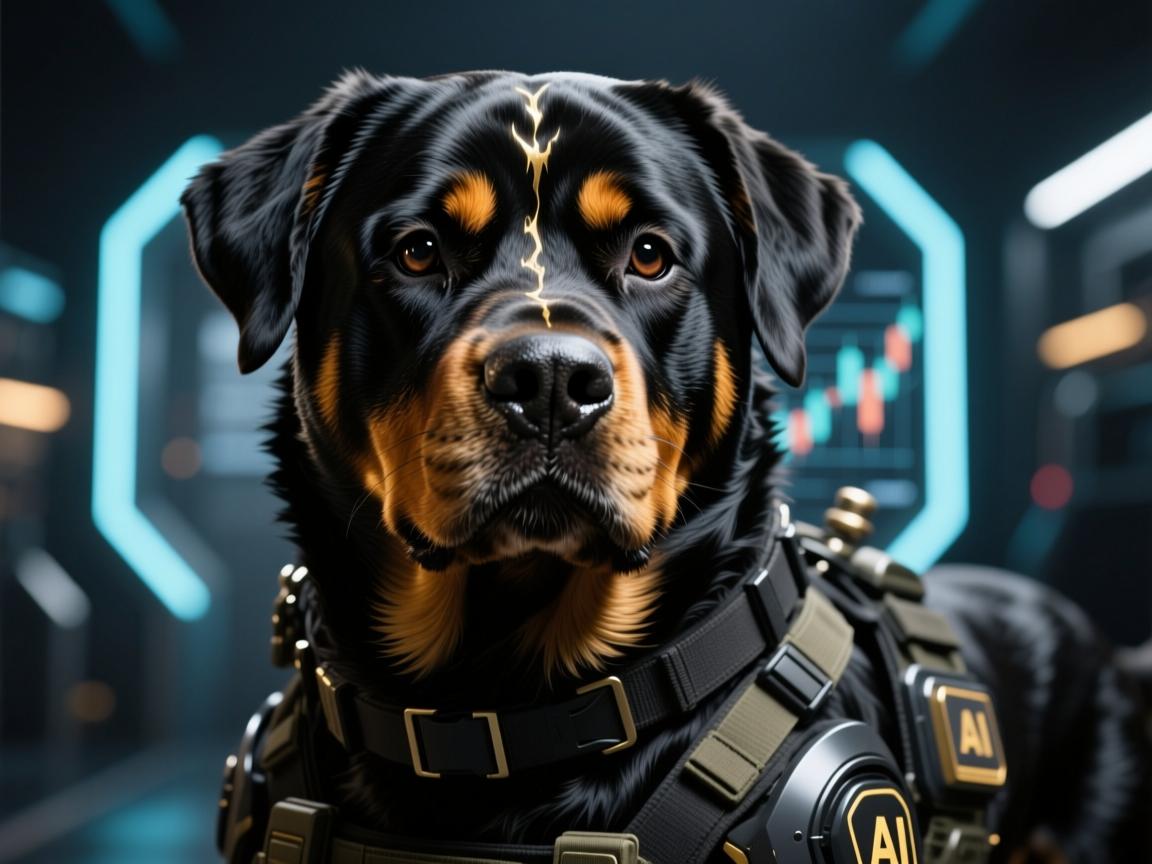 罗威纳犬，AI智能分析揭晓黑金护卫不为人知的双面兽性！