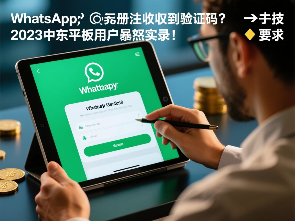 WhatsApp注册收不到验证码?2023中东平板用户暴怒实录!