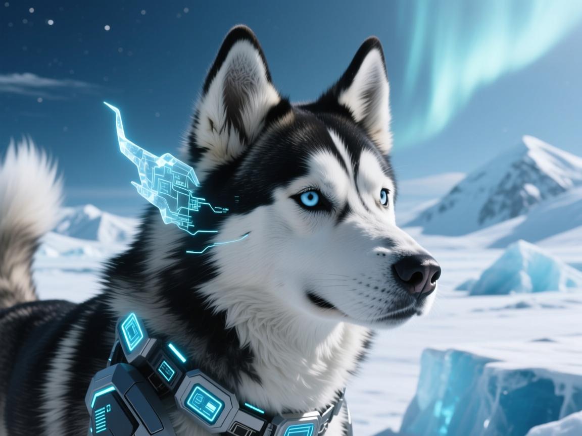 哈士奇，冰原精灵的视觉盛宴与灵魂解码