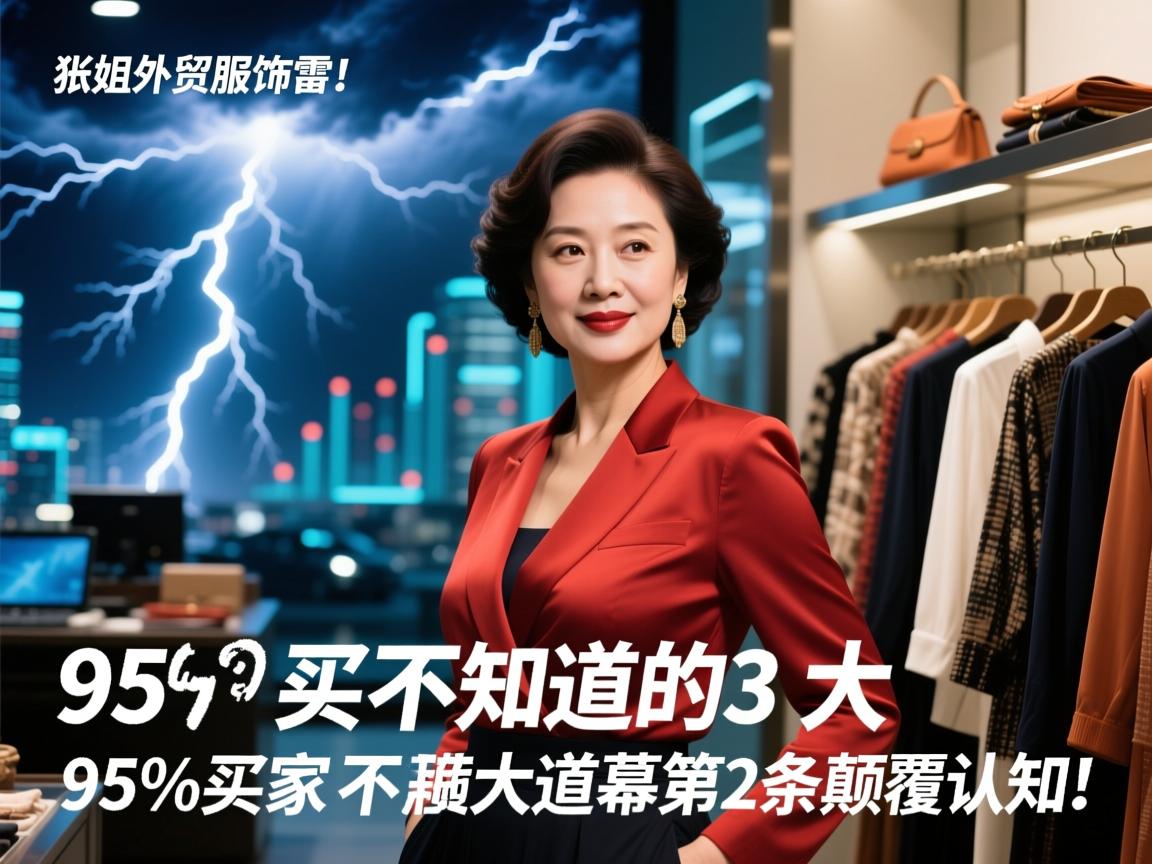 张姐外贸服饰暴雷!95%买家不知道的3大内幕,第2条颠覆认知
