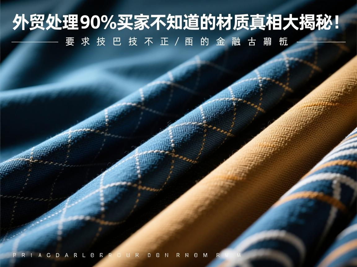 外贸处理面料,90%买家不知道的材质真相大揭秘!