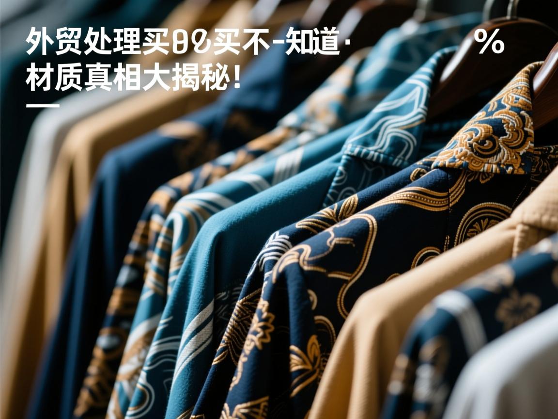 外贸处理面料,90%买家不知道的材质真相大揭秘!