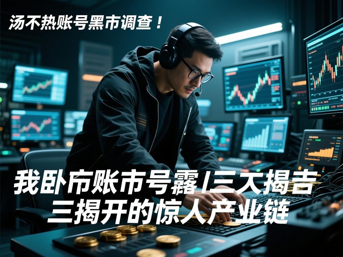 汤不热账号黑市调查，我卧底三天揭开的惊人产业链
