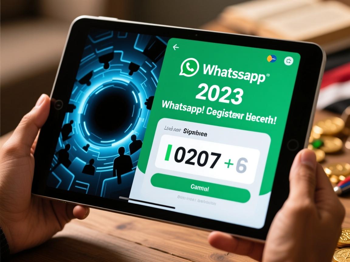 2023平板WhatsApp注册灾难!中东用户集体遭遇验证码黑洞,终极自救指南在此!