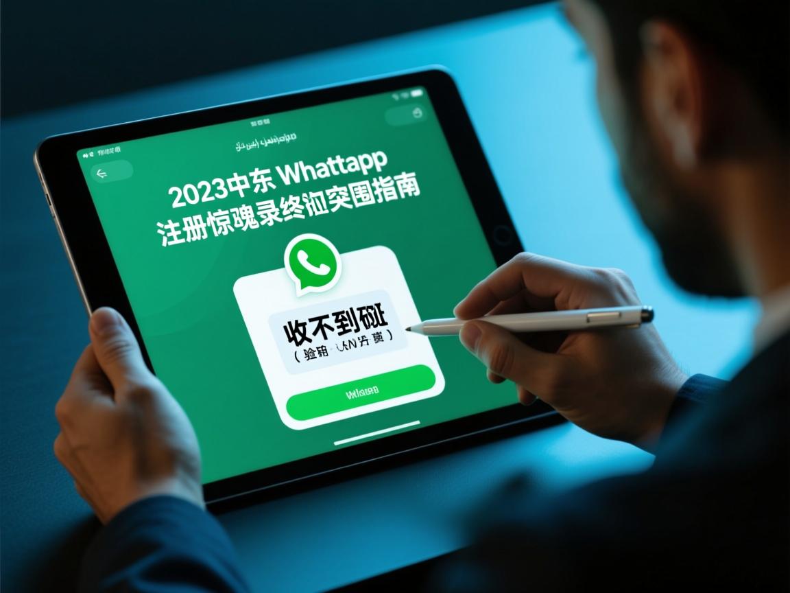 2023中东WhatsApp注册惊魂录,平板用户收不到验证码的终极突围指南