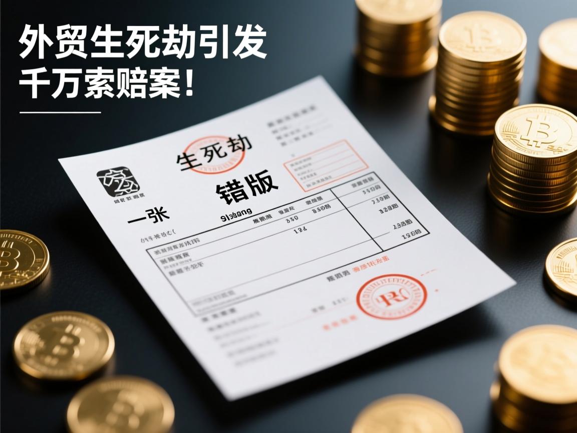 外贸生死劫，一张错版发票引发的千万索赔案！