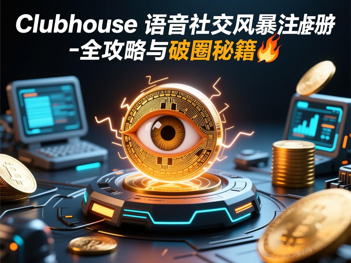 语音社交风暴眼，Clubhouse注册全攻略与破圈秘籍🔥