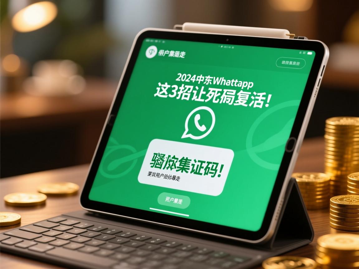 2024中东WhatsApp注册惊爆幽灵验证码!平板用户集体暴走,这3招让死局复活