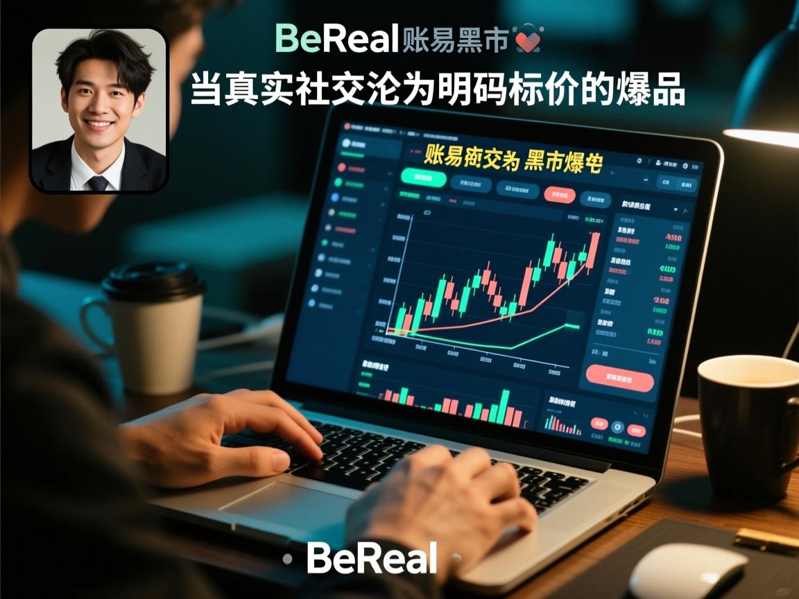 BeReal账号交易黑市曝光,当真实社交沦为明码标价的商品
