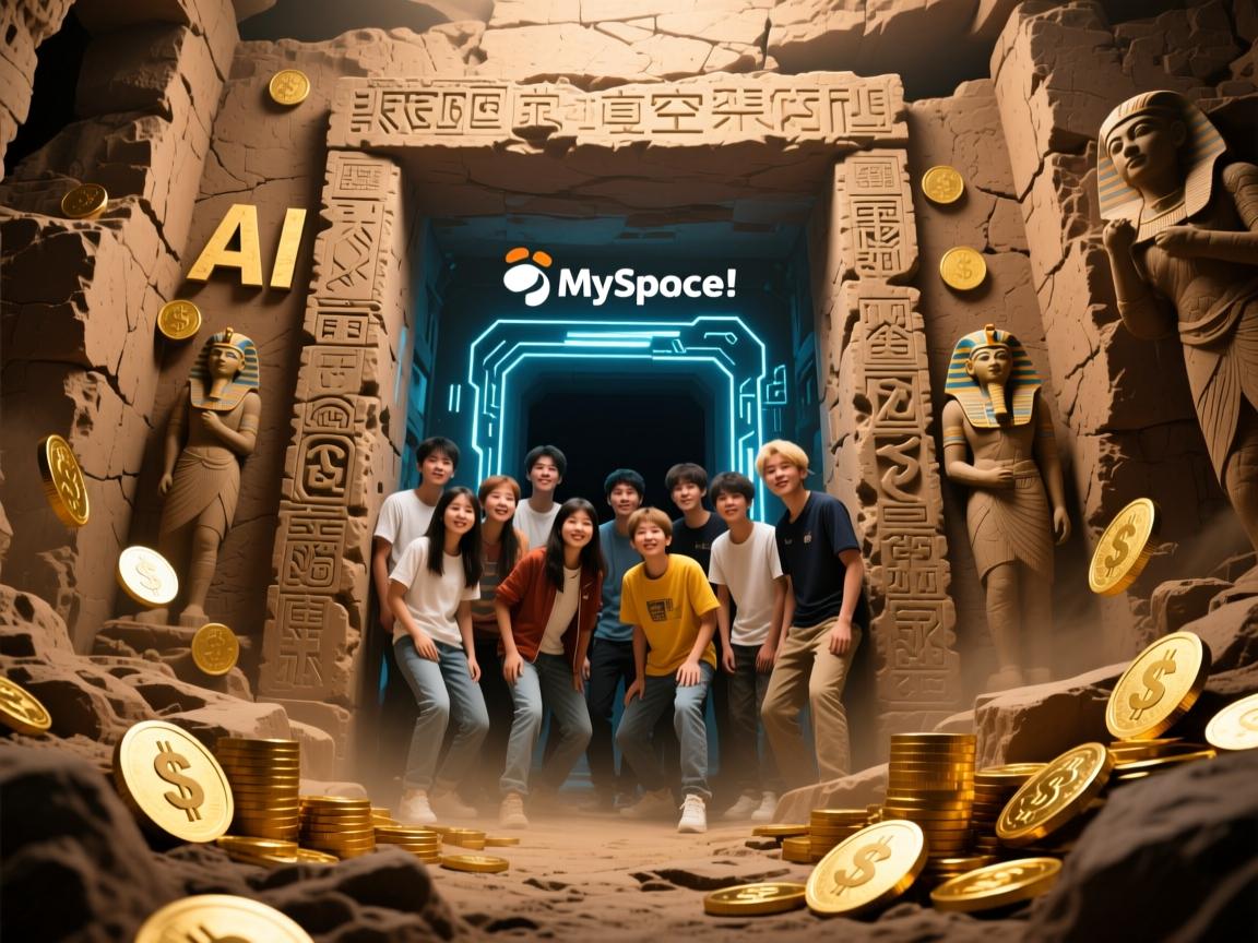 AI考古大发现,MySpace我的空间神秘入口复活!00后集体懵圈