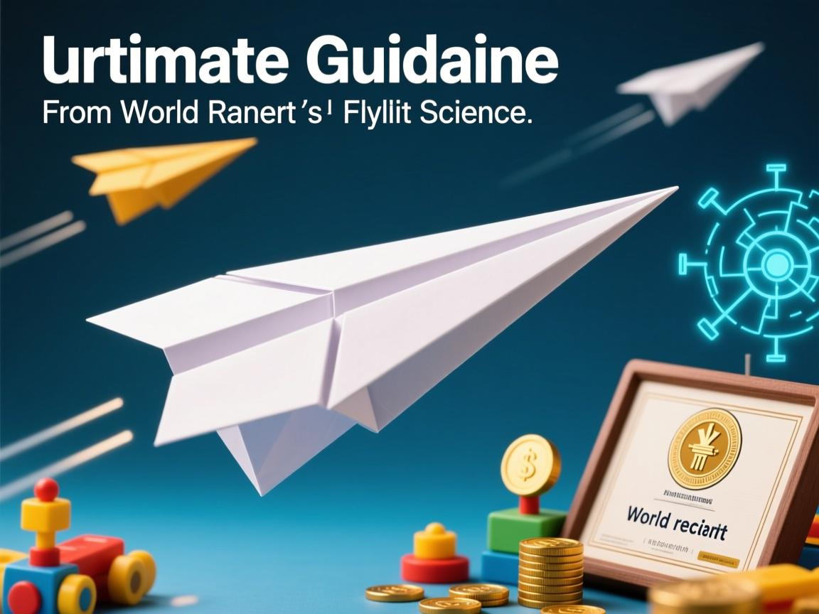 纸飞机终极指南,从童年玩具到世界纪录的飞行科学 纸飞机终极指南,从童年玩具到世界纪录的飞行科学