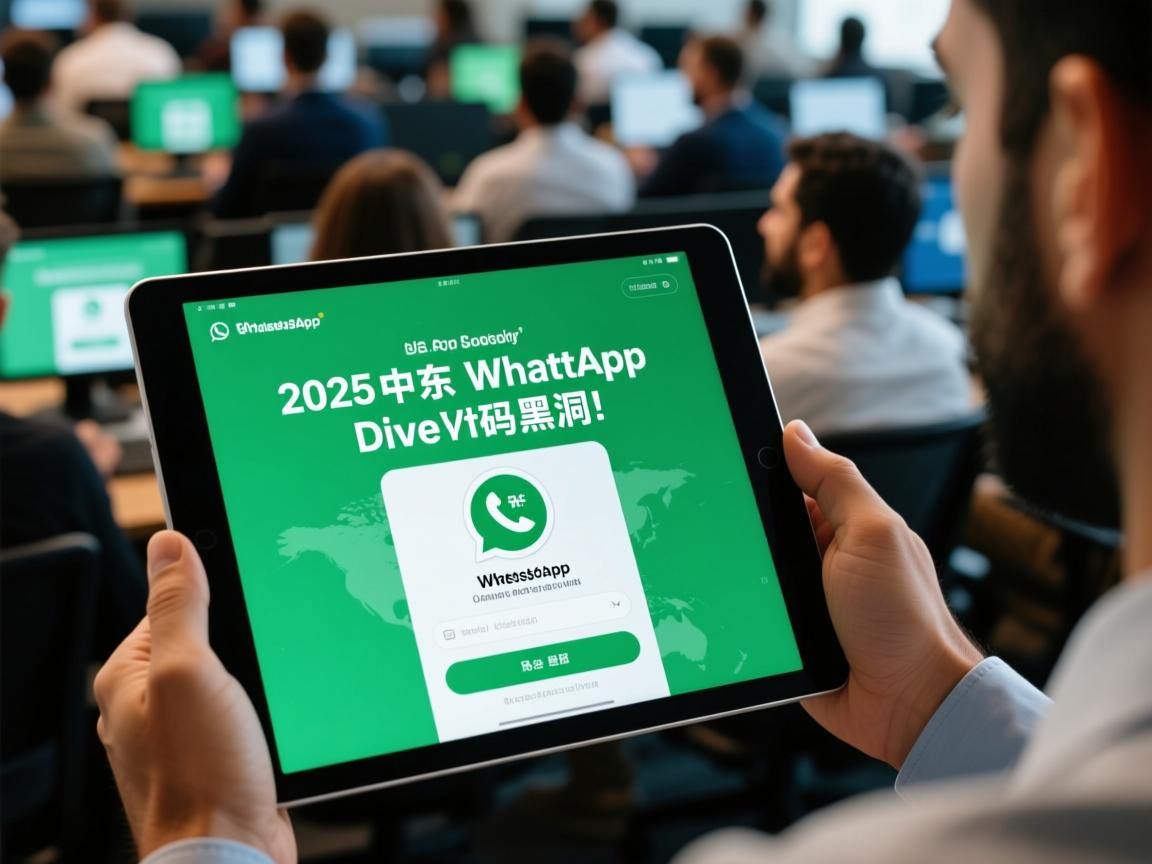 2025中东WhatsApp注册惊魂，平板用户集体遭遇验证码黑洞！